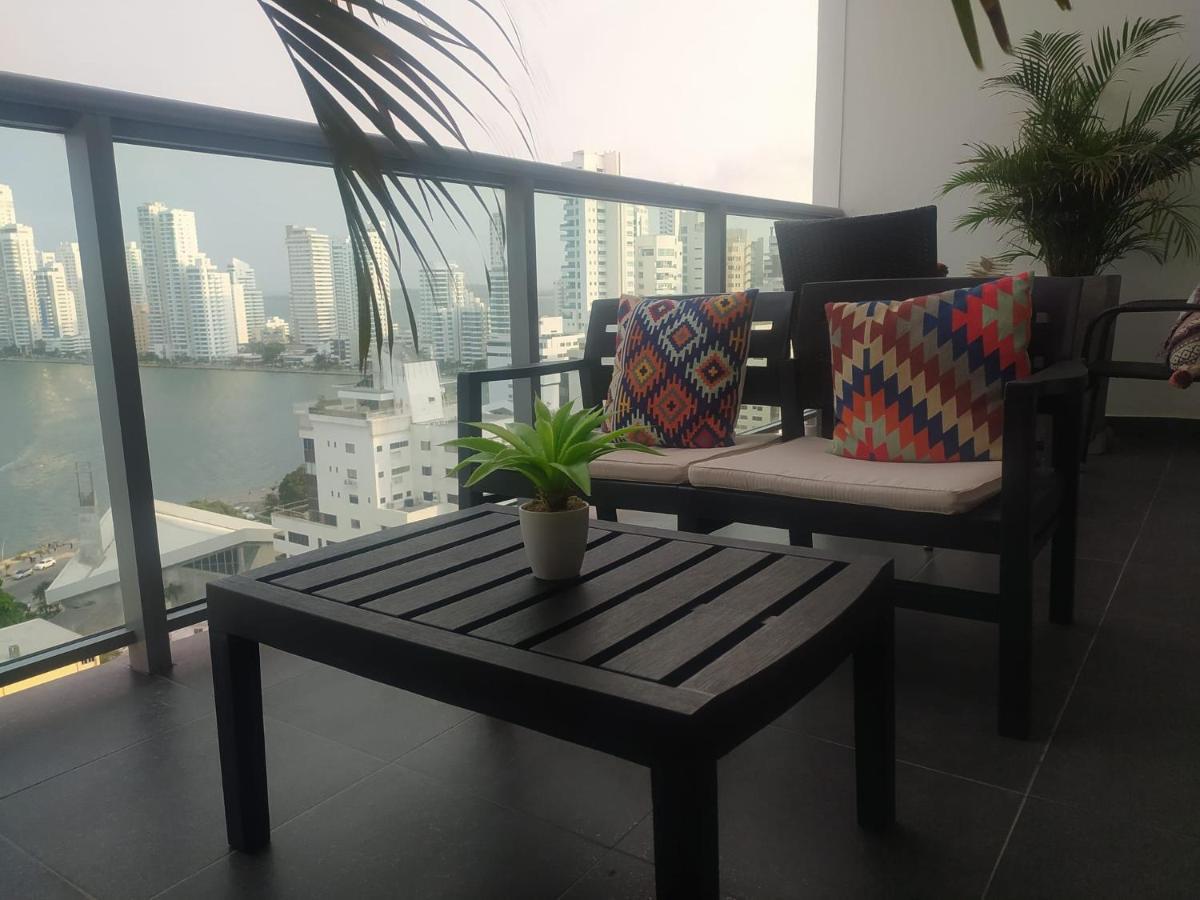 Lujoso Apartamento En Bocagrande Cartagena Екстериор снимка