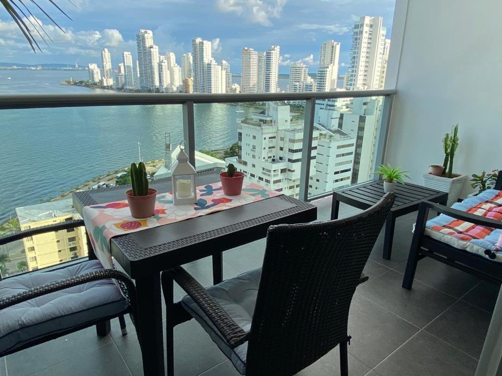 Lujoso Apartamento En Bocagrande Cartagena Екстериор снимка